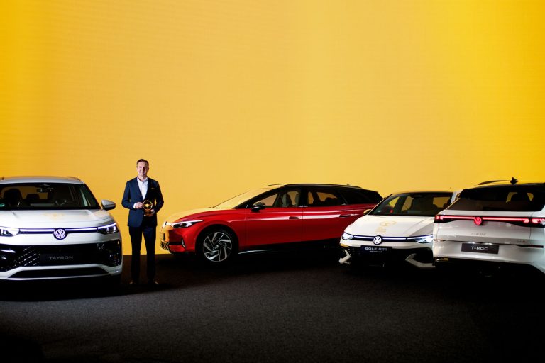 Volkswagen na czołowej pozycji: złoty trójkąt w ‘Das Goldene Lenkrad’