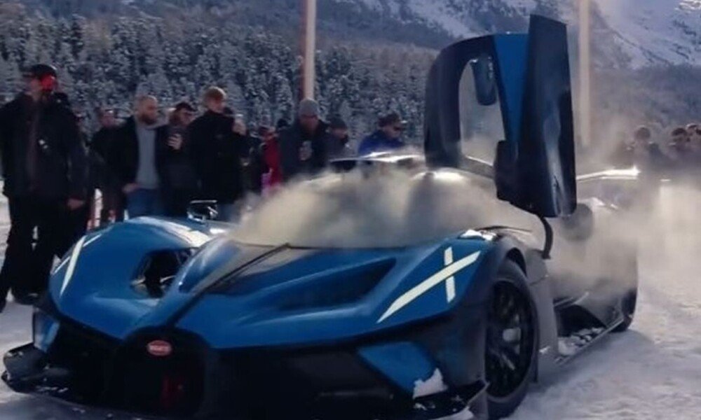 Hyperauta robią furorę w St. Moritz: Bugatti, Koenigsegg i Pagani błyszczą
