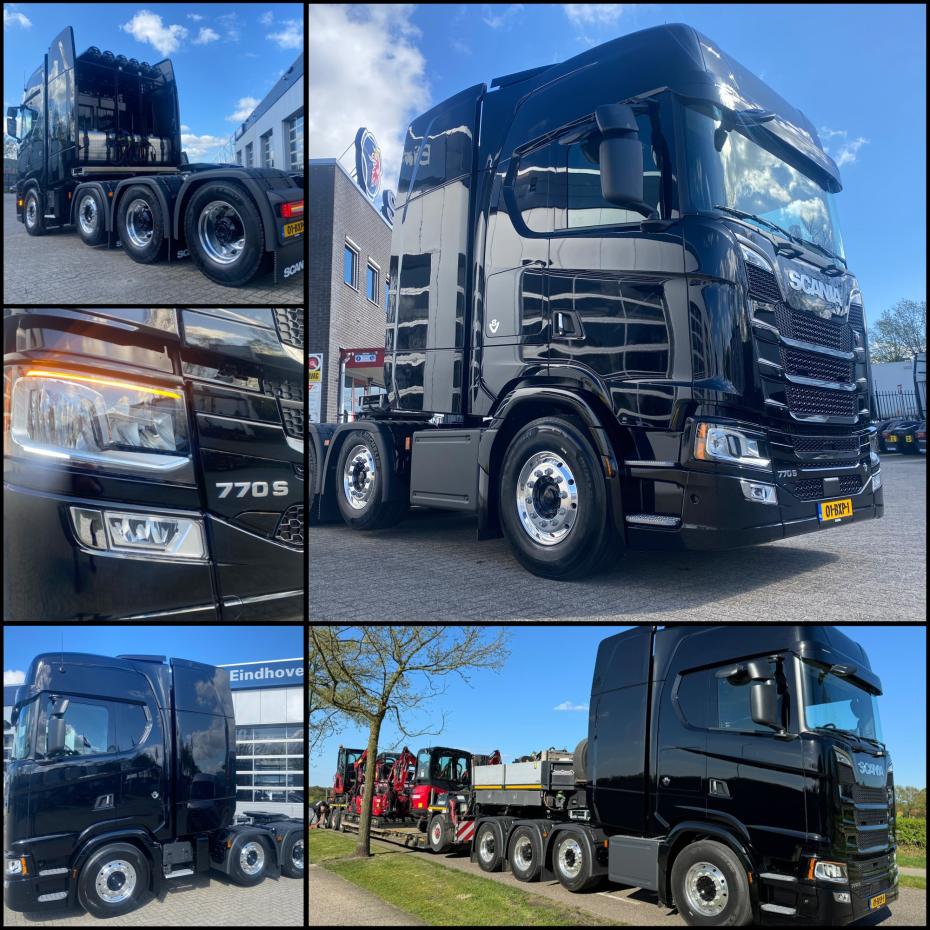 Scania 770S V8: Potwór na Drodze w Służbie Boss Machinery