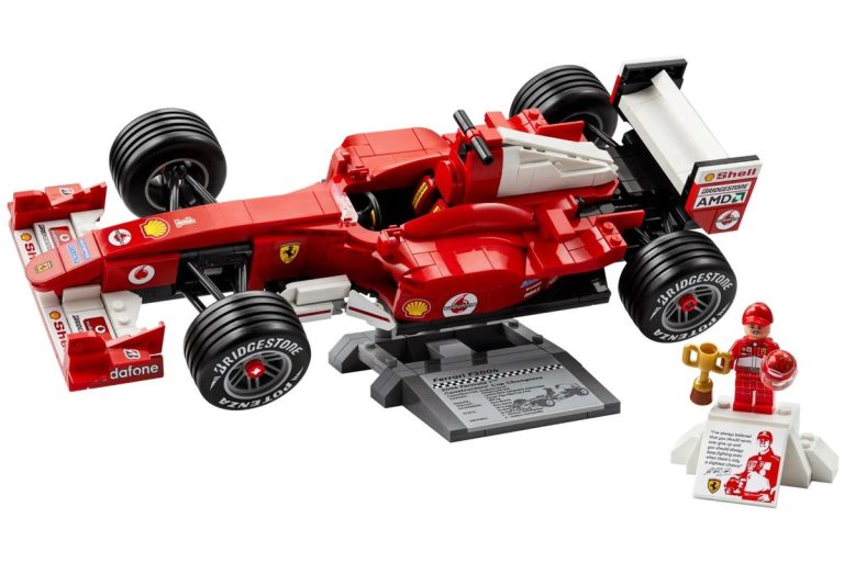 Ferrari F2004 Michaela Schumachera: LEGO oddaje hołd mitowi F1