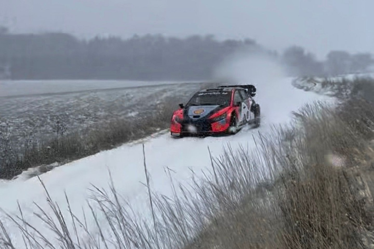 Hyundai: Kapryśny śnieg opóźnia testy przed Monte-Carlo
