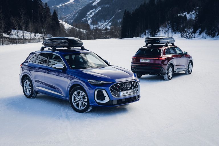 Audi Q5 podbija Alpy: Zimowy test drogowy