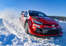 Elfyn Evans dominujący w Rajdzie Szwecji, Katsuta w trudnej sytuacji
