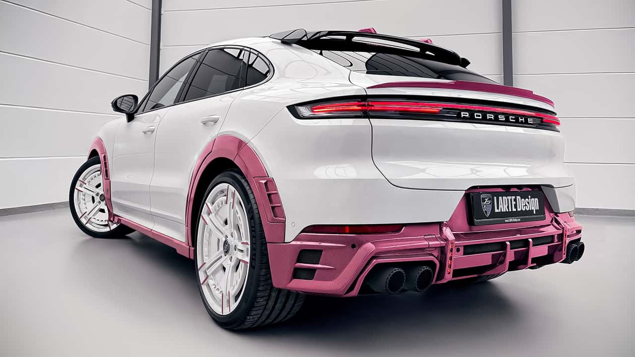Larte prezentuje odważny zestaw nadwozia dla Porsche Cayenne