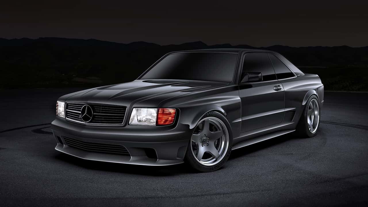 Renntech reinventa Mercedes-Benz SEC z imponującym V12