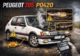 Code P0420 sur Peugeot 205