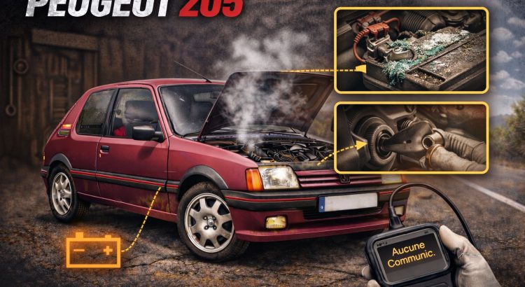 Peugeot 205 qui ne démarre plus
