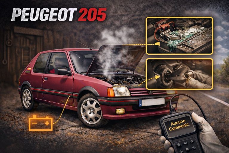 Peugeot 205 nie chce zapalić? Sprawdź diagnozę!