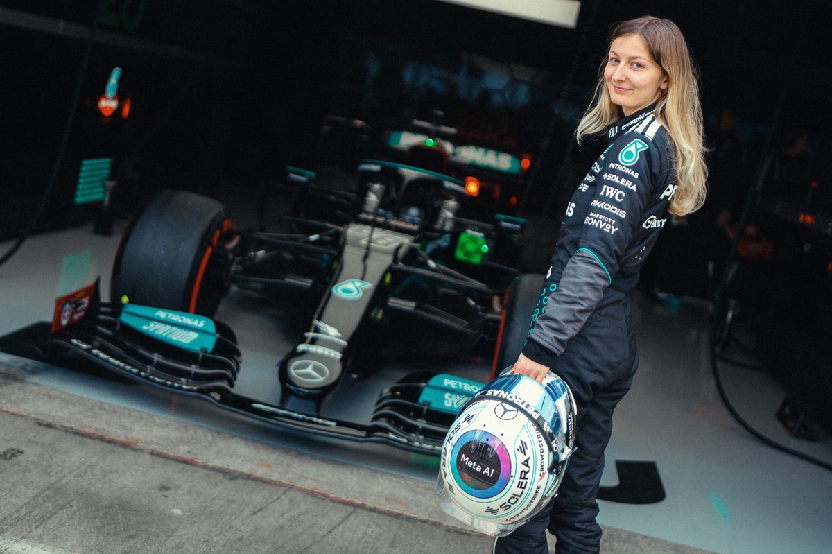 Doriane Pin stawia ważny temat po swoim teście F1