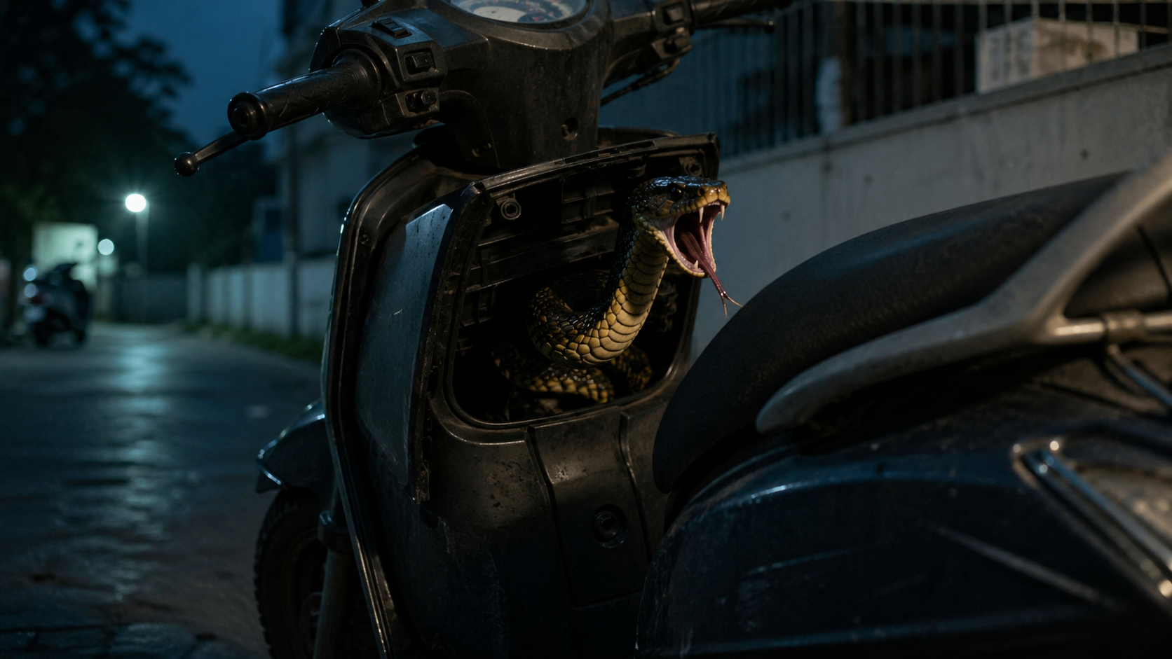 Serpent w skuterze. Ta scena przypomina, że z używanym jednośladem warto u…