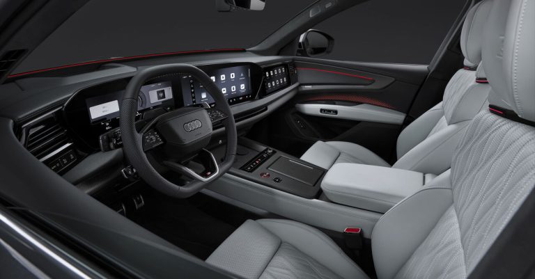 Audi Q9: wnętrze lnowego SUV-a stawia na luksus i technologię