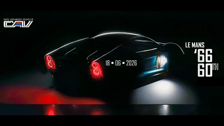 Nowa supersamochód z RPA: hołd dla GT40, ale nie dla tej, którą znasz