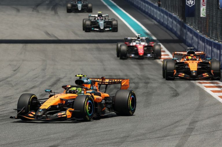McLaren wygrywa sprint w Miami, Verstappen i Hamilton podkręcają napięcie