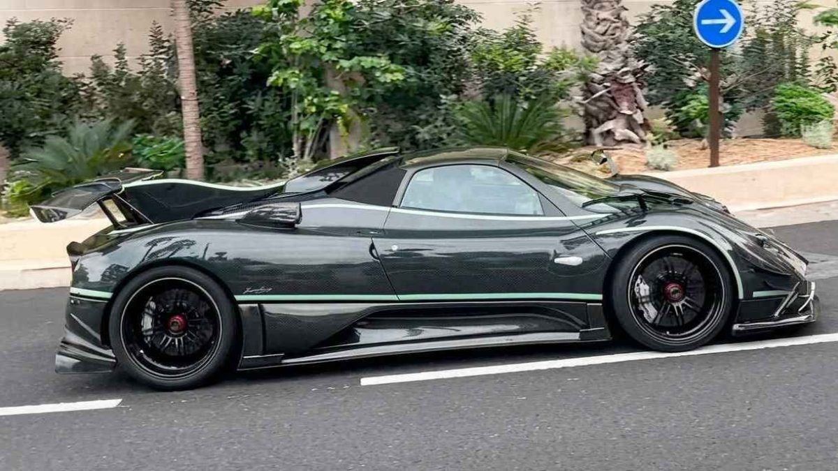 Fernando Alonso i jego Pagani Zonda Diamante Verde – spektakl w Monako