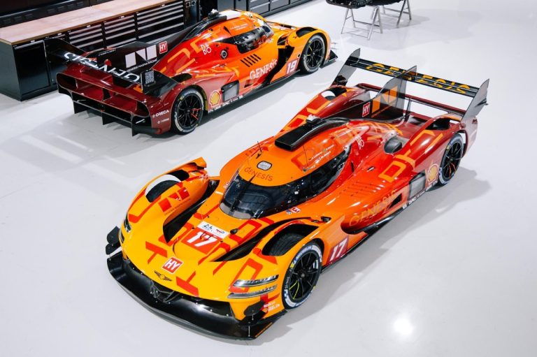 Genesis z ogniem na Le Mans. Nowa odsłona GMR-001 z "wulkanowym" malowaniem