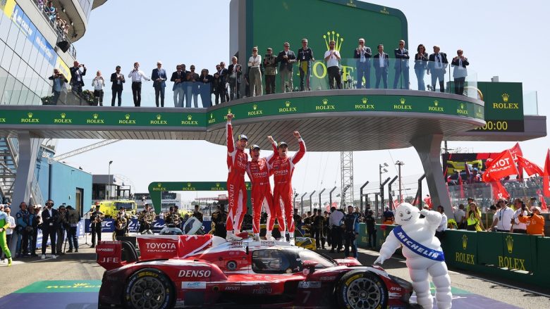 Toyota triumfuje w 24h Le Mans po zaciętym pojedynku z BMW